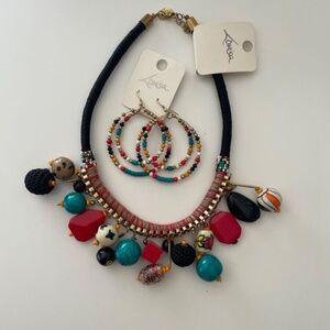 Lovisa Jewelry set Necklace with Earrings